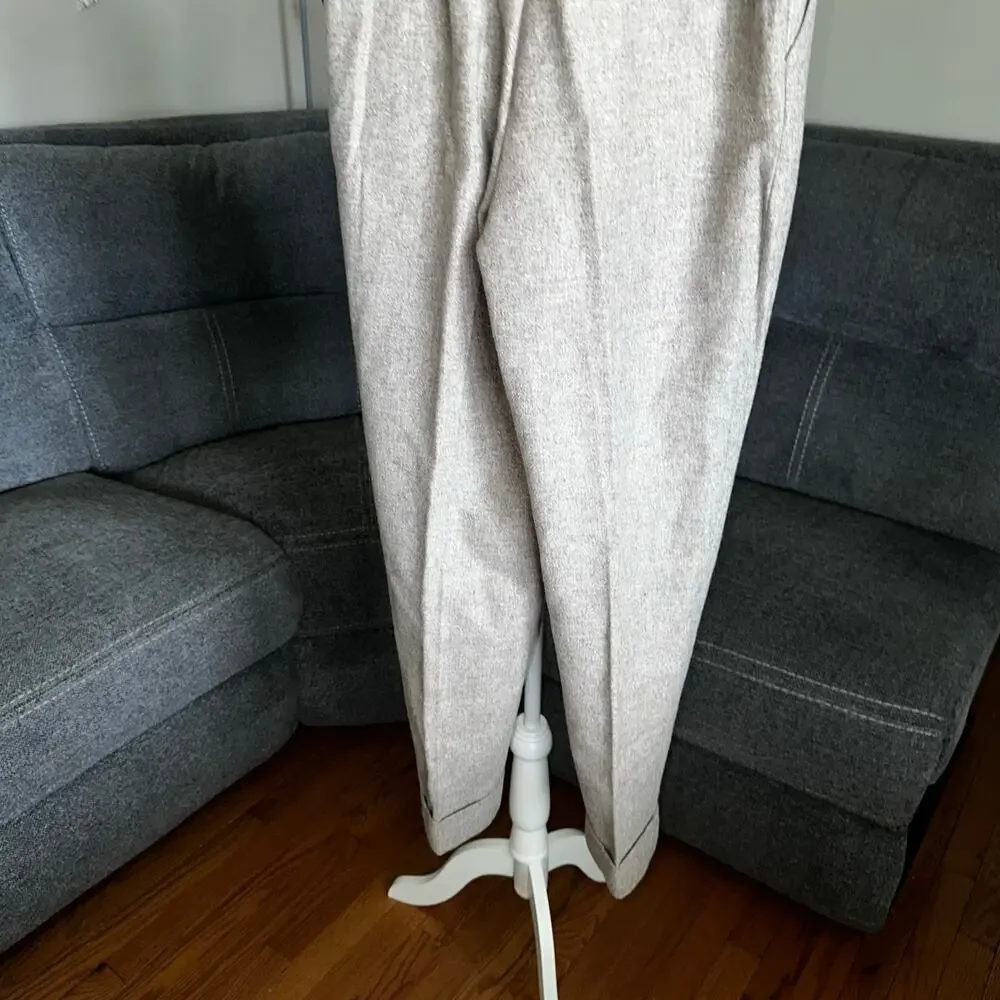 Vintage jones New York 100% wool dress pants sz 8 - Picture 3 of 6